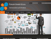 Tablet Screenshot of foruminvest.hr